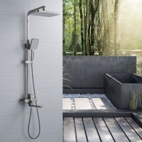 Душевая стойка Shevanik S7036L сатин