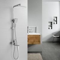 Душевая стойка Shevanik S7036L сатин