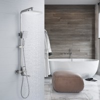 Душевая стойка Shevanik S7036L сатин