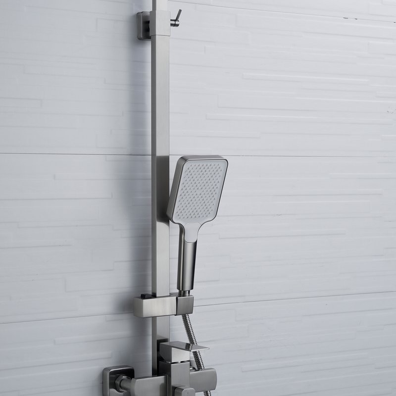 Душевая стойка Shevanik S7036L сатин