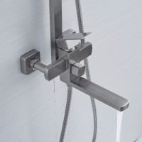 Душевая стойка Shevanik S7036L сатин