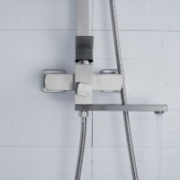 Душевая стойка Shevanik S7036L сатин