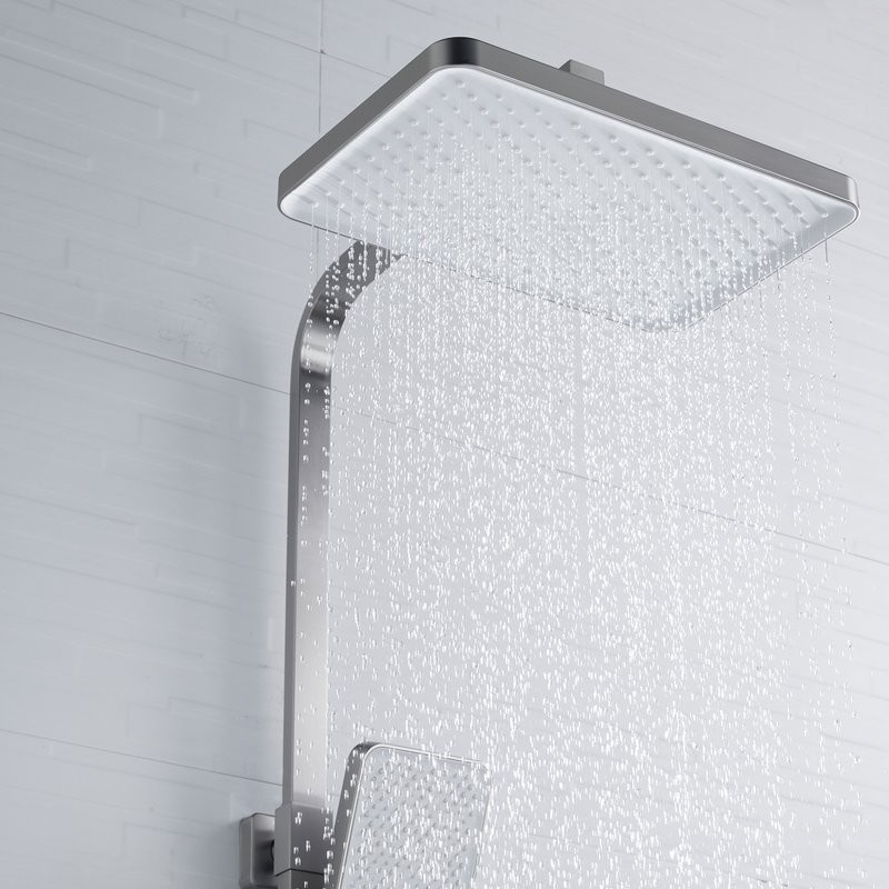 Душевая стойка Shevanik S7036L сатин