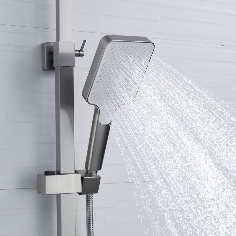 Душевая стойка Shevanik S7036L сатин