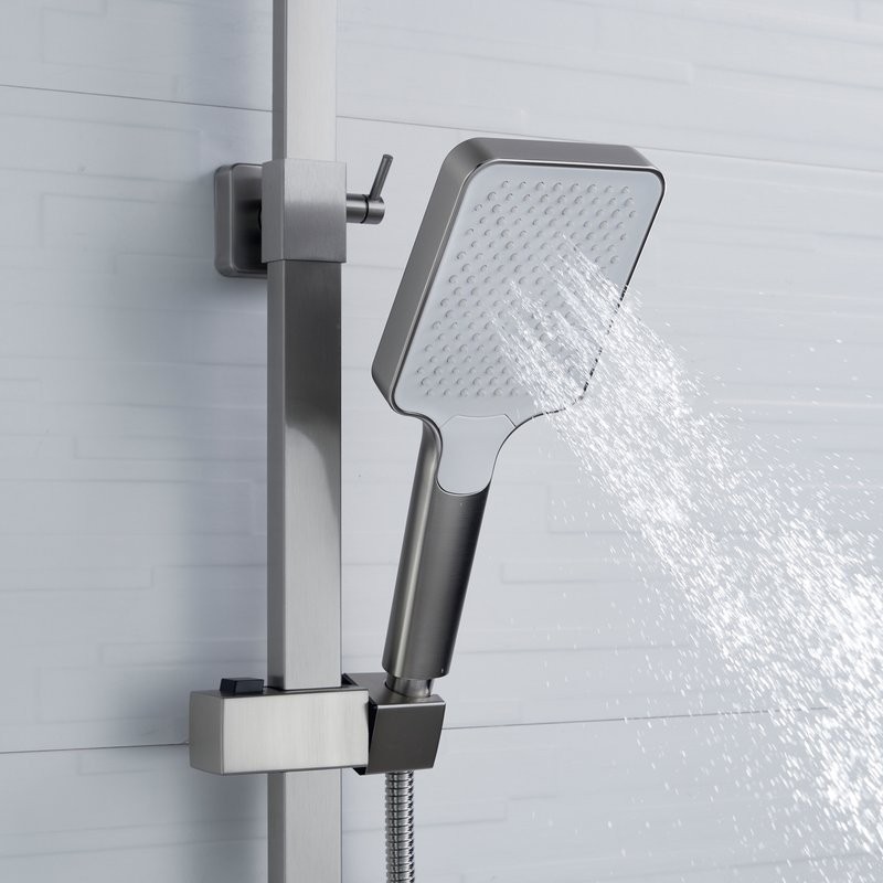 Душевая стойка Shevanik S7036L сатин