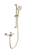 Термостатический смеситель Wonzon & Woghand WW-B2052-A-BG для душа, брашированное золото