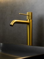 Смеситель для раковины AltroBagno Bilancia AltroBagnoBilancia010227BG матовое золото