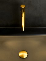 Смеситель для раковины AltroBagno Bilancia AltroBagnoBilancia010227BG матовое золото