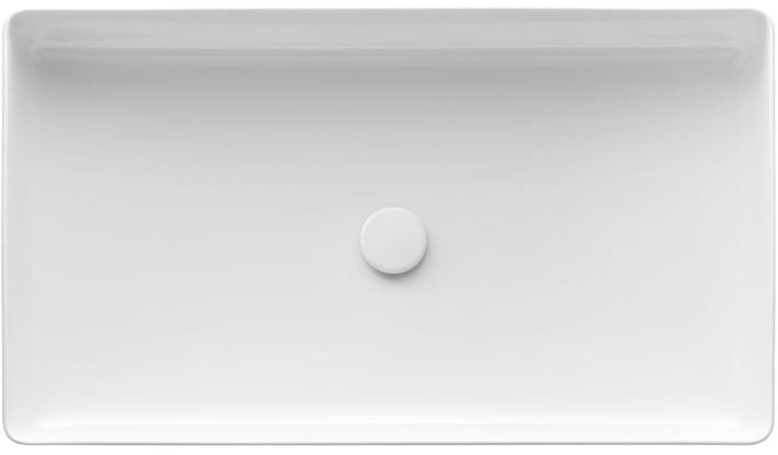 Накладная раковина Laufen Living Square 8.1143.4.000.112.1 60 белая, прямоугольная