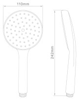 Душевая лейка Splenka S450 S450.09 хром