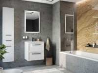 Шторка на ванну STWORKI Стокгольм GV-861 MT 80х150 см, профиль черный матовый