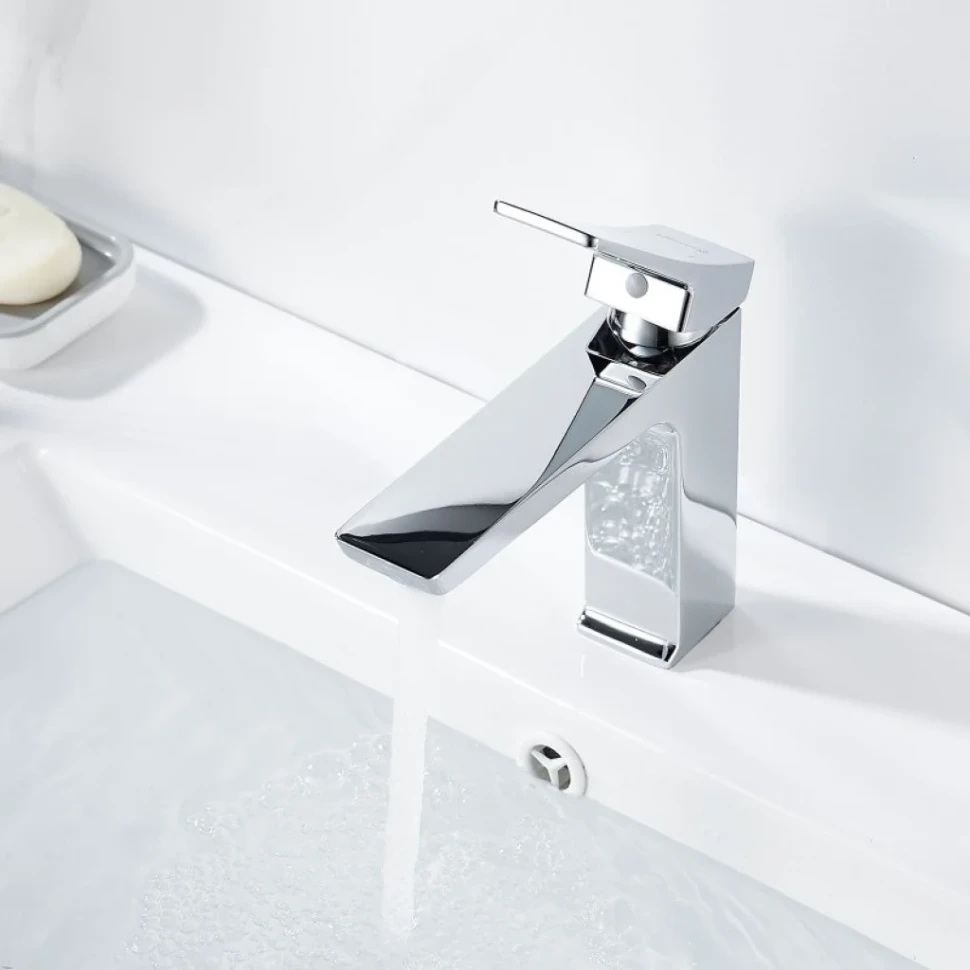 Смеситель для раковины Shevanik S4401, хром