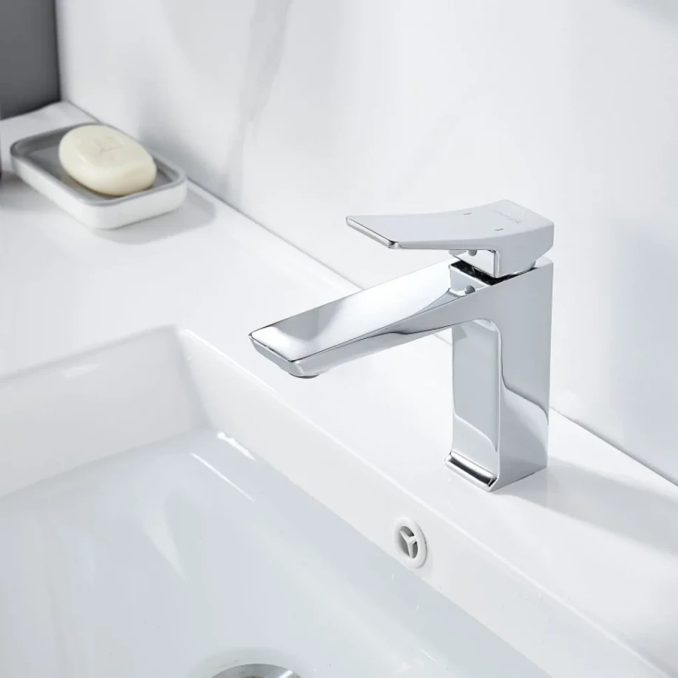 Смеситель для раковины Shevanik S4401, хром
