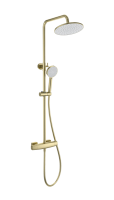 Душевая стойка Wonzon & Woghand WW-B3035-A-BG брашированное золото