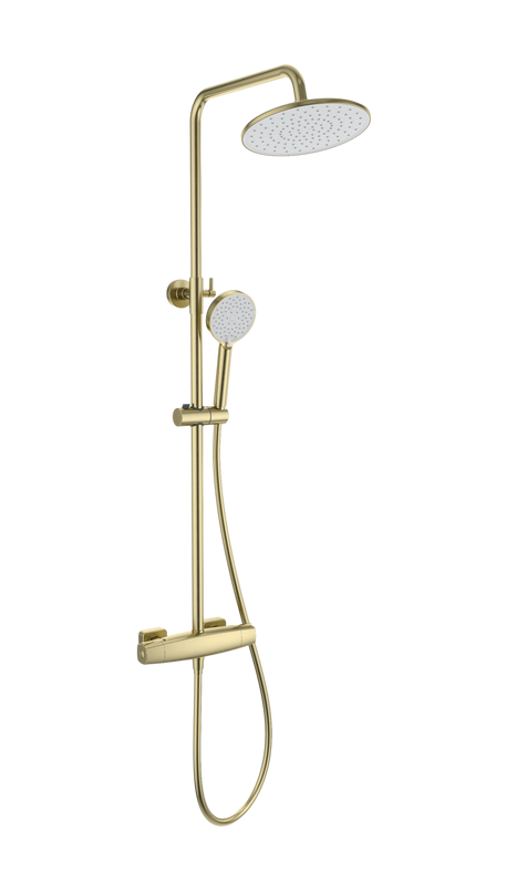 Душевая стойка Wonzon & Woghand WW-B3035-A-BG брашированное золото