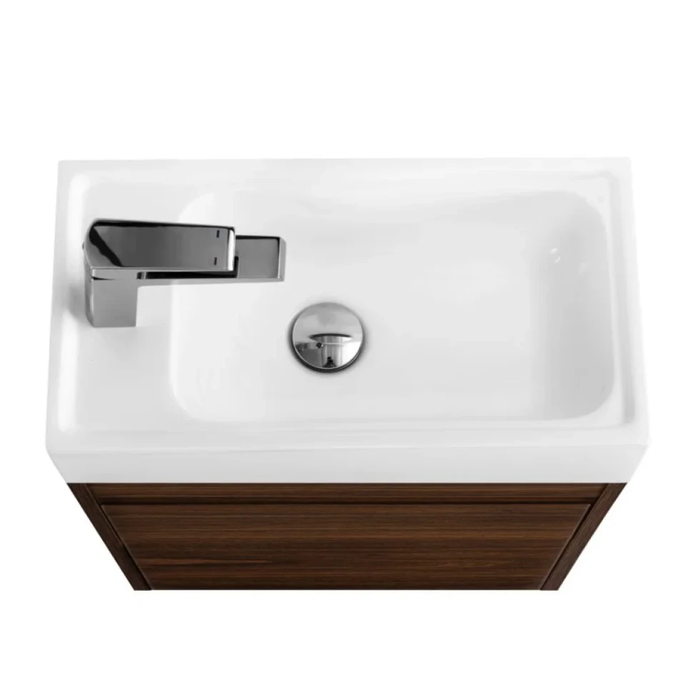 Мебель для ванной комнаты Art&Max Family-M 50 подвесная, bourbon oak, с дверцей
