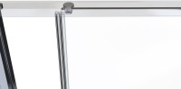 Душевой уголок Allen Brau Fantasy 2.0 120x80, профиль хром, стекло прозрачное