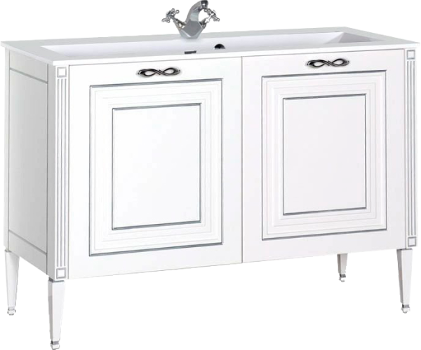 Тумба под раковину Aquanet Паола 120 белая