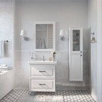 Зеркало Sanflor Модена 75 белое