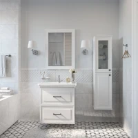 Зеркало Sanflor Модена 75 белое
