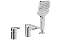 Смеситель на борт ванны BELZ B715 B66715 хром