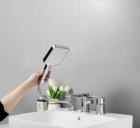 Смеситель на борт ванны BELZ B715 B66715 хром