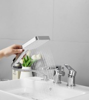 Смеситель на борт ванны BELZ B715 B66715 хром