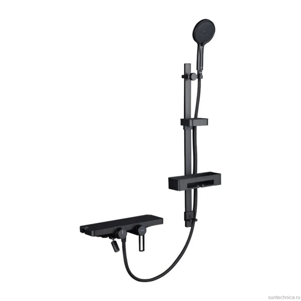Смеситель для ванны с душем Gappo G96 G3296-26 черный
