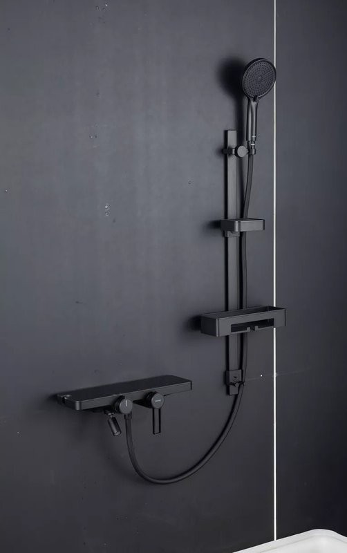 Смеситель для ванны с душем Gappo G96 G3296-26 черный