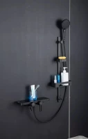 Смеситель для ванны с душем Gappo G96 G3296-26 черный Смеситель для ванны с душем Gappo G96 G3296-26 черный