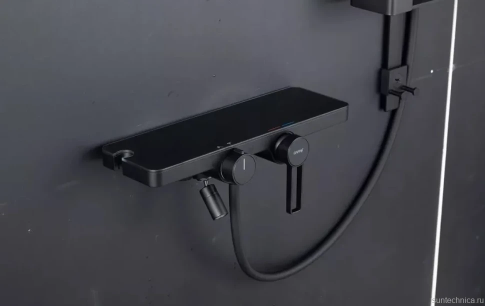 Смеситель для ванны с душем Gappo G96 G3296-26 черный