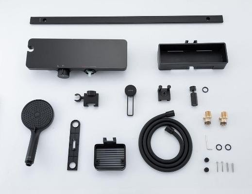 Смеситель для ванны с душем Gappo G96 G3296-26 черный