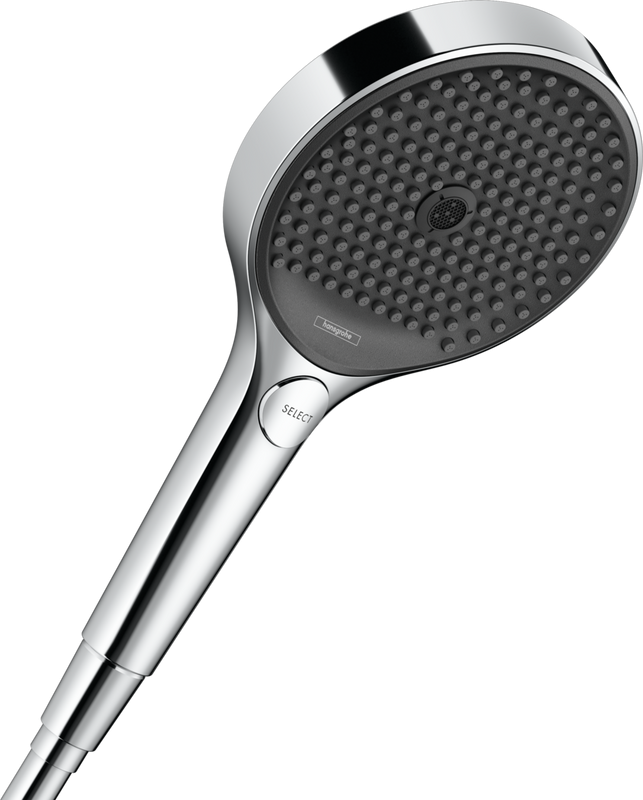 Душевой комплект Термостат Hansgrohe Ecostat Comfort 13114000 для ванны с душем, хром + Гарнитур Rainfinity 26852000