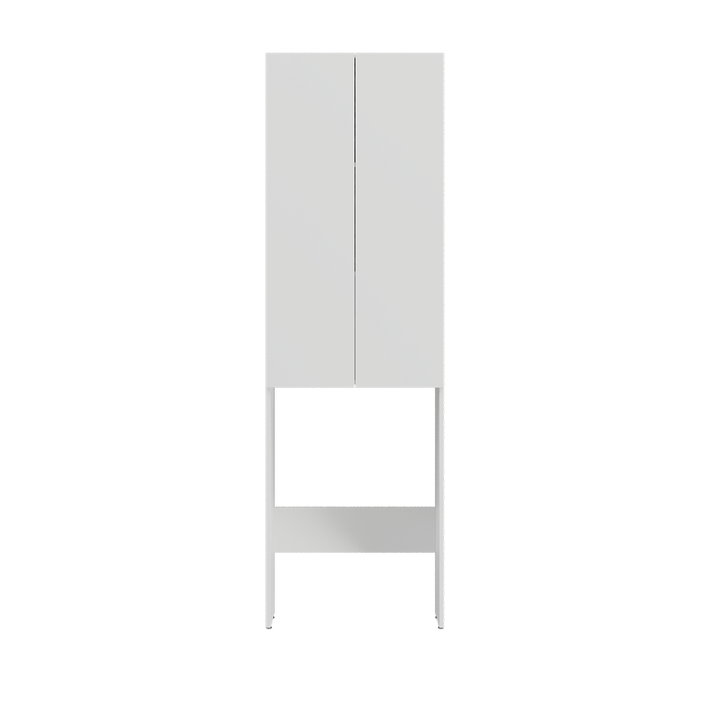 Шкаф-пенал для ванной Corozo Ларч 65 белый