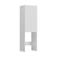 Шкаф-пенал для ванной Corozo Ларч 65 белый