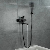 Смеситель для ванны с душем Frap H802-6 F32802-6 черный