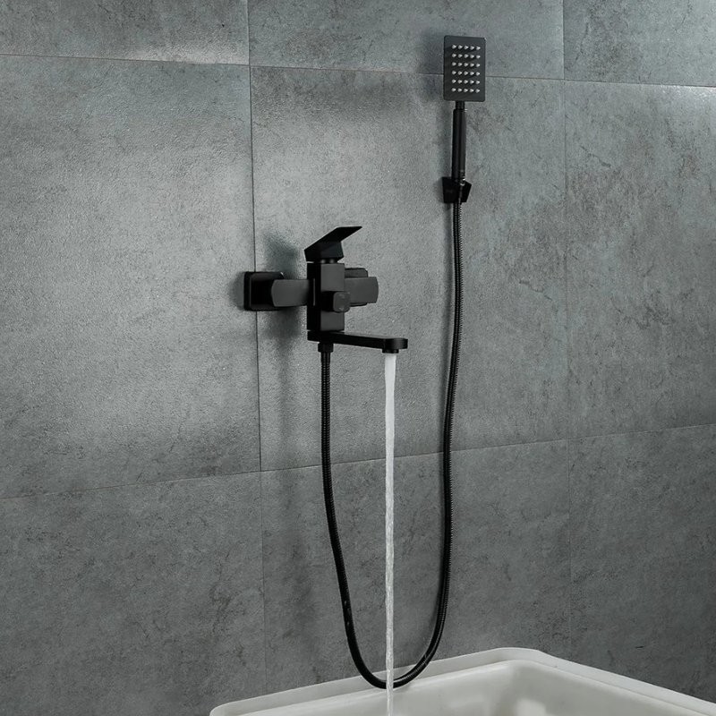 Смеситель для ванны с душем Frap H802-6 F32802-6 черный