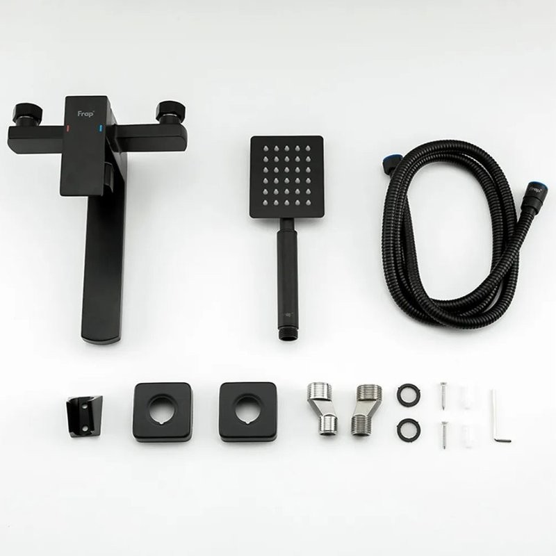 Смеситель для ванны с душем Frap H802-6 F32802-6 черный