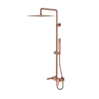 Душевая стойка Boheme Qubic 478-CB copper brushed