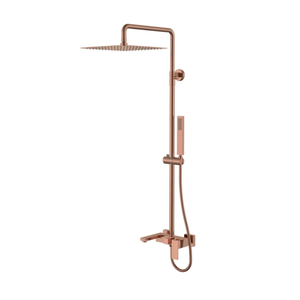 Душевая стойка Boheme Qubic 478-CB copper brushed