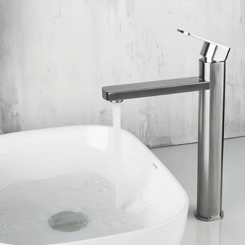 Смеситель для раковины Frap F10805-2 сатин