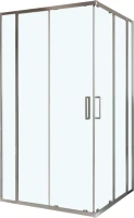 Душевой уголок BelBagno Luce A-22-90+30-C-Cr профиль хром, стекло прозрачное