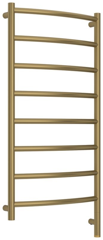Полотенцесушитель электрический Сунержа Галант 3.1 32-6001-1050 110x55 см, подключение справа, золотой шелк, лесенка