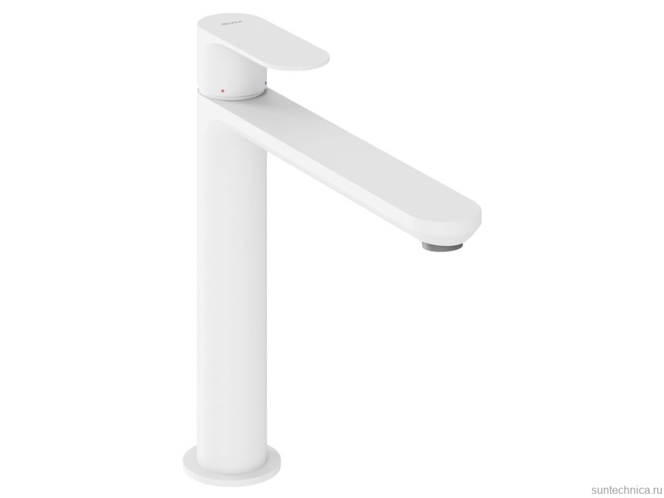 Смеситель для раковины Ravak Eleganta EL 014.10WV белый вельвет
