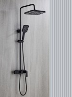 Душевая стойка Haiba HB24512-7 черная