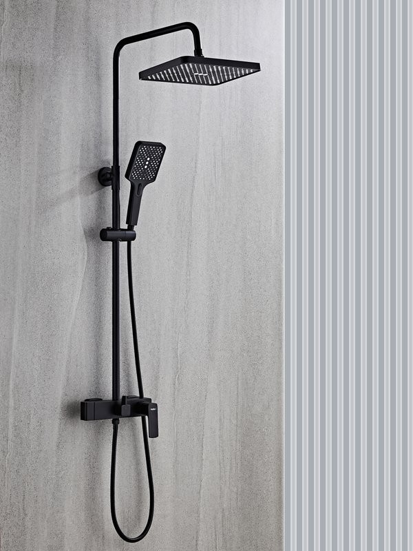 Душевая стойка Haiba HB24512-7 черная