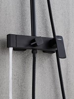 Душевая стойка Haiba HB24512-7 черная