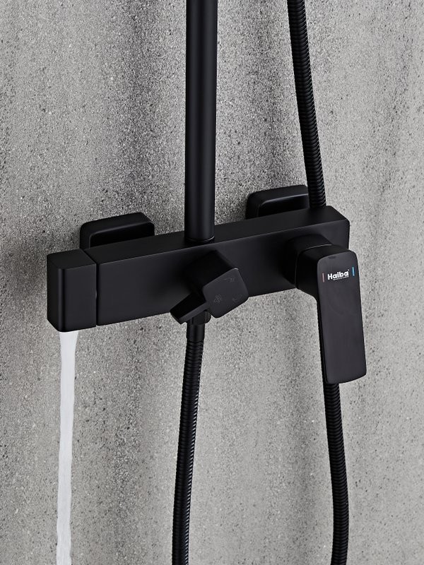 Душевая стойка Haiba HB24512-7 черная