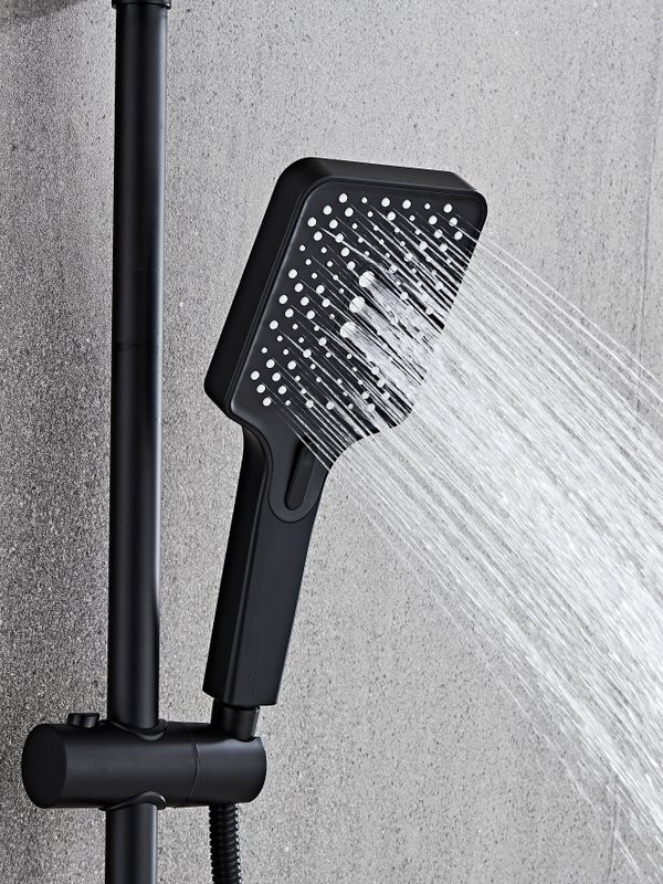 Душевая стойка Haiba HB24512-7 черная