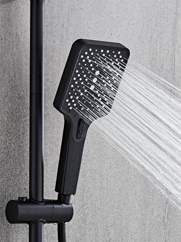 Душевая стойка Haiba HB24512-7 черная